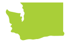 washington state shape